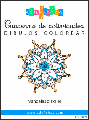 Mandala | Libro De Colorear Para Mayores: Dibujos Grandes y Fáciles Para  Colorear Para Adultos O Para Principiantes | Cuaderno Para Colorear