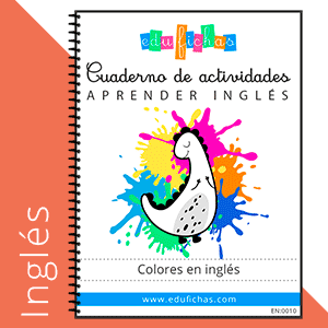 Mi libro de los colores para colorear  Colores en ingles, Ingles para  preescolar, Enseñanza de colores